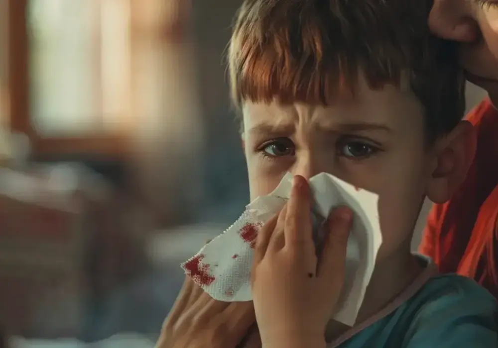 Uraz nosa u dziecka – kiedy konieczna wizyta u lekarza?