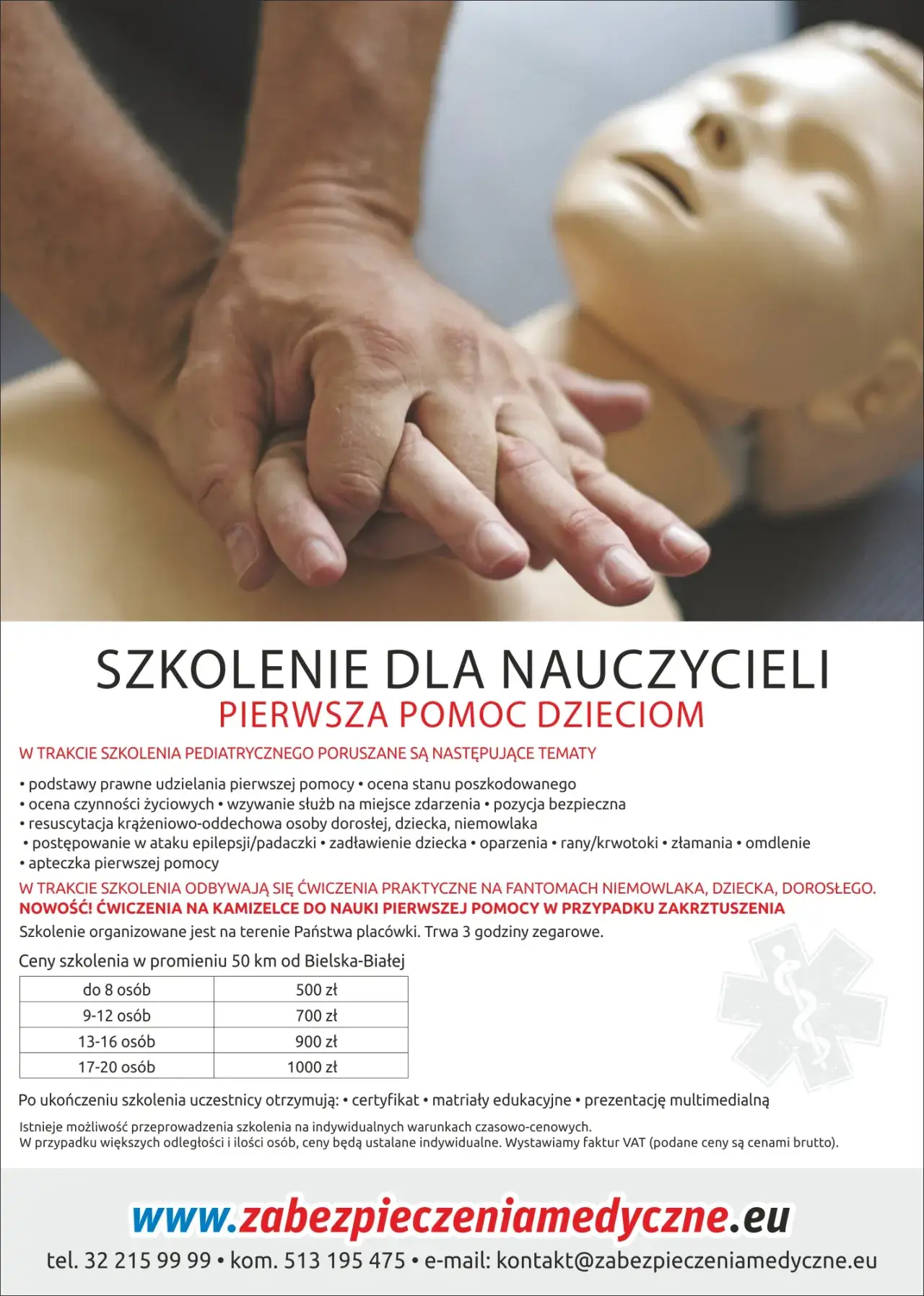 Zdjęcie Jak długo ważne jest szkolenie pierwsza pomoc? Sprawdź ważność certyfikatu